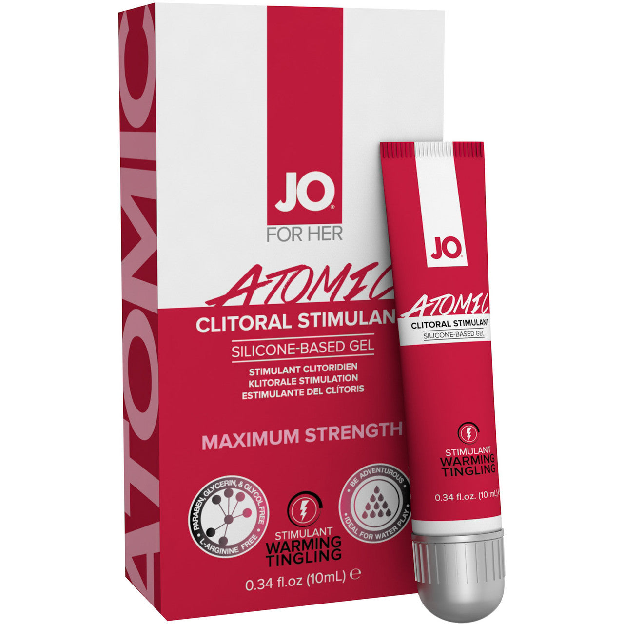 JO Atomic Maximum Strength Silicone Clitoral Stimulant Gel .34 oz 1 reviews