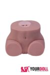 Torso sex doll ass sex toy Seraphina with automatic sucking vagina, wheat color