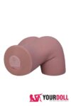 19.2 lb torso sex doll big ass Sophia with automatic sucking vagina, wheat color