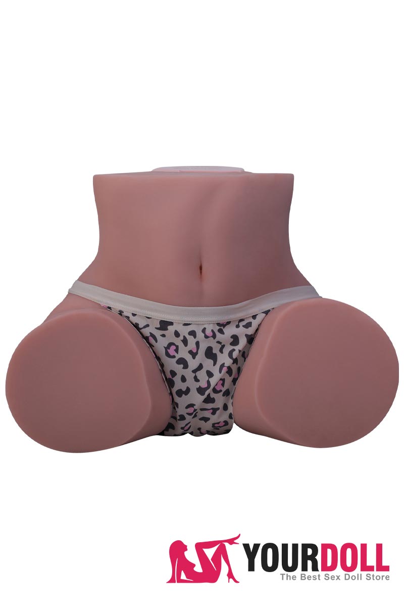 19.2 lb torso sex doll big ass Sophia with automatic sucking vagina, wheat color