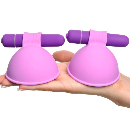 Fantasy For Her Vibrating Silicone Breast Suck-Hers