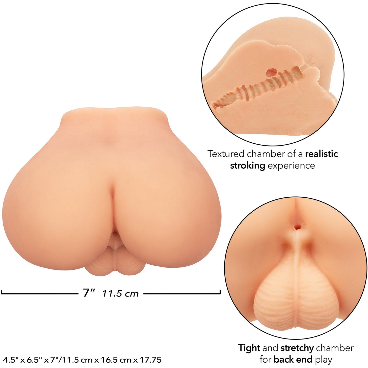 Cheap Thrills The First Mate Penis Stroker By CalExotics - Vanilla