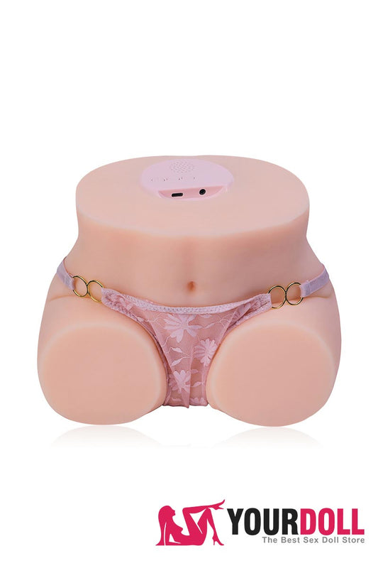 Torso sex doll ass sex toy Seraphina with automatic sucking vagina, fair,